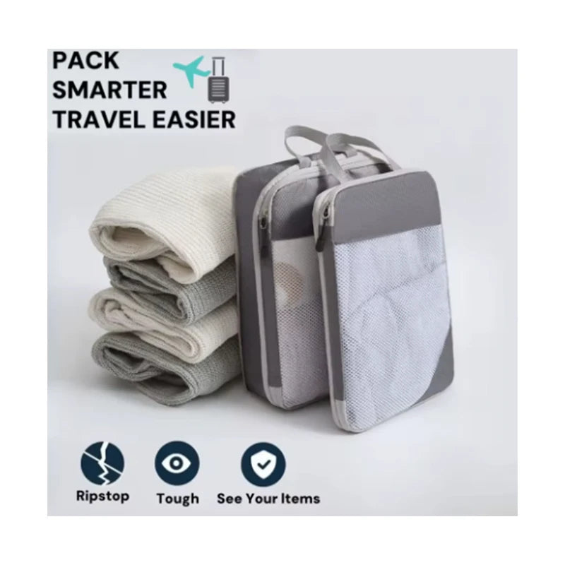 Cubes de compression extensibles pour valise – Set de 3 – vue complémentaire 5