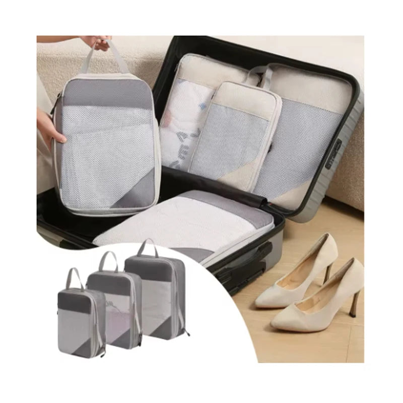 Cubes de compression extensibles pour valise – Set de 3 – vue complémentaire 3