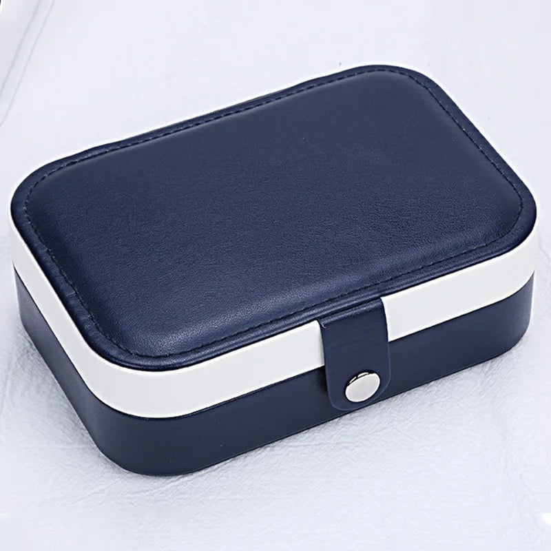 Boîte à bijoux de voyage rigide – 16 × 11 × 5 cm – vue complémentaire 9