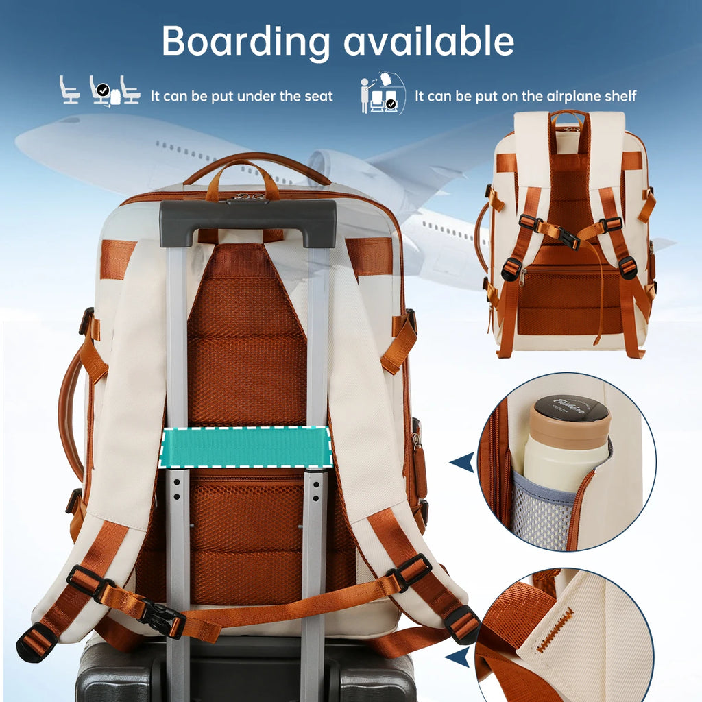 Sac à dos de voyage 20–35 L avec 2 trousses en option – vue complémentaire 2