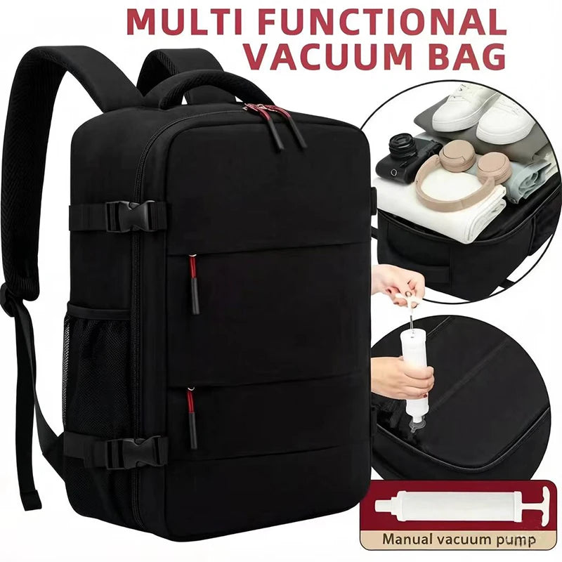 Sac à dos à compression sous vide avec pompe manuelle – 20–35 L – vue complémentaire 9