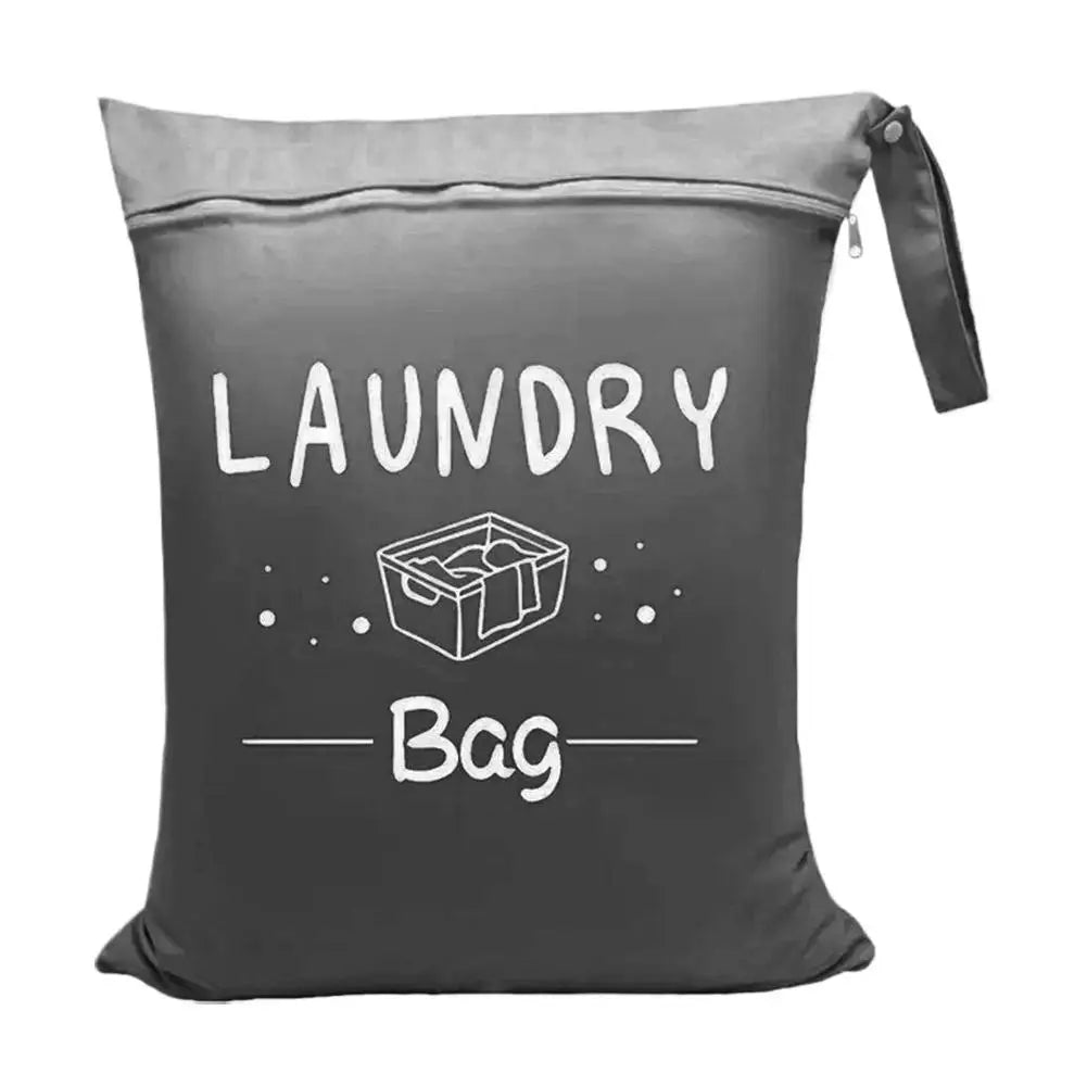 Sac à linge de voyage zippé – 38 × 48 cm – vue complémentaire 8
