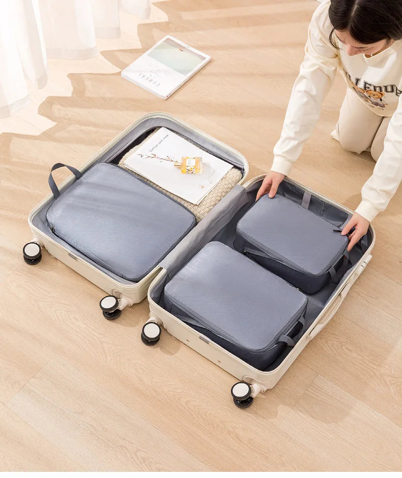 Cubes de compression pour valise – set de 3 – vue de détail 2