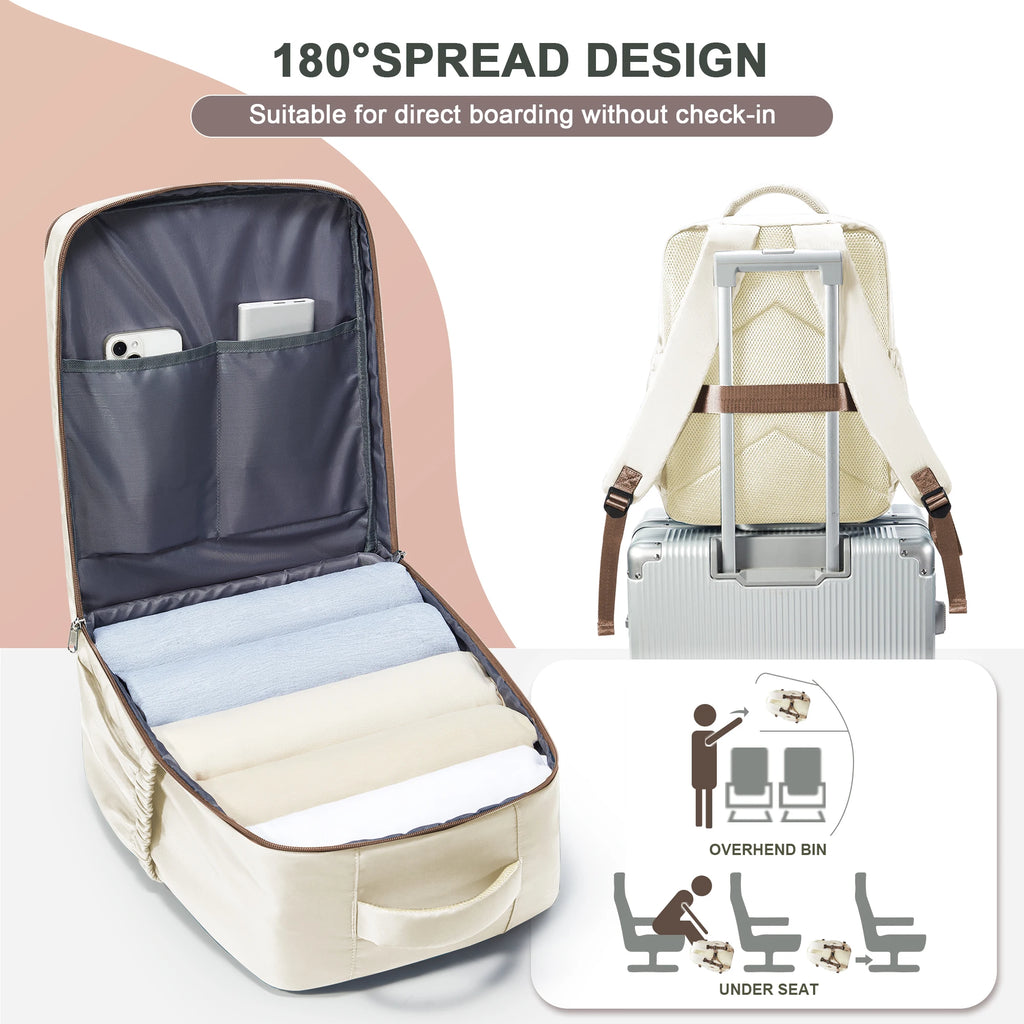 Sac à dos cabine 40 × 30 × 20 cm – Ordinateur 15,6 pouces – vue complémentaire 3