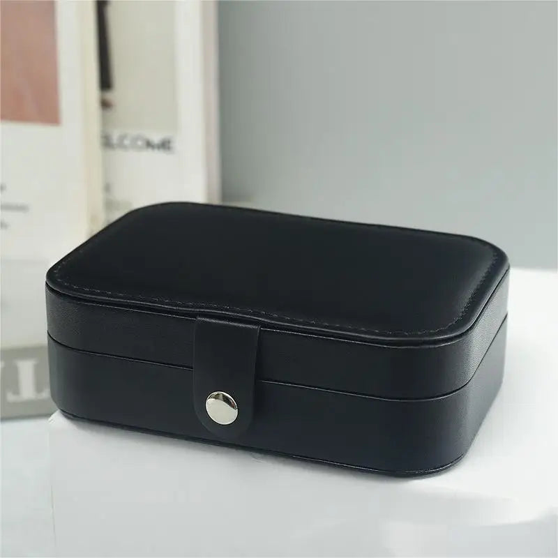 Boîte à bijoux de voyage rigide – 16 × 11 × 5 cm – vue complémentaire 11