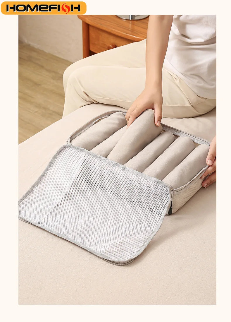 Cubes de compression pour valise – Set de 3, 290 g – vue complémentaire 5