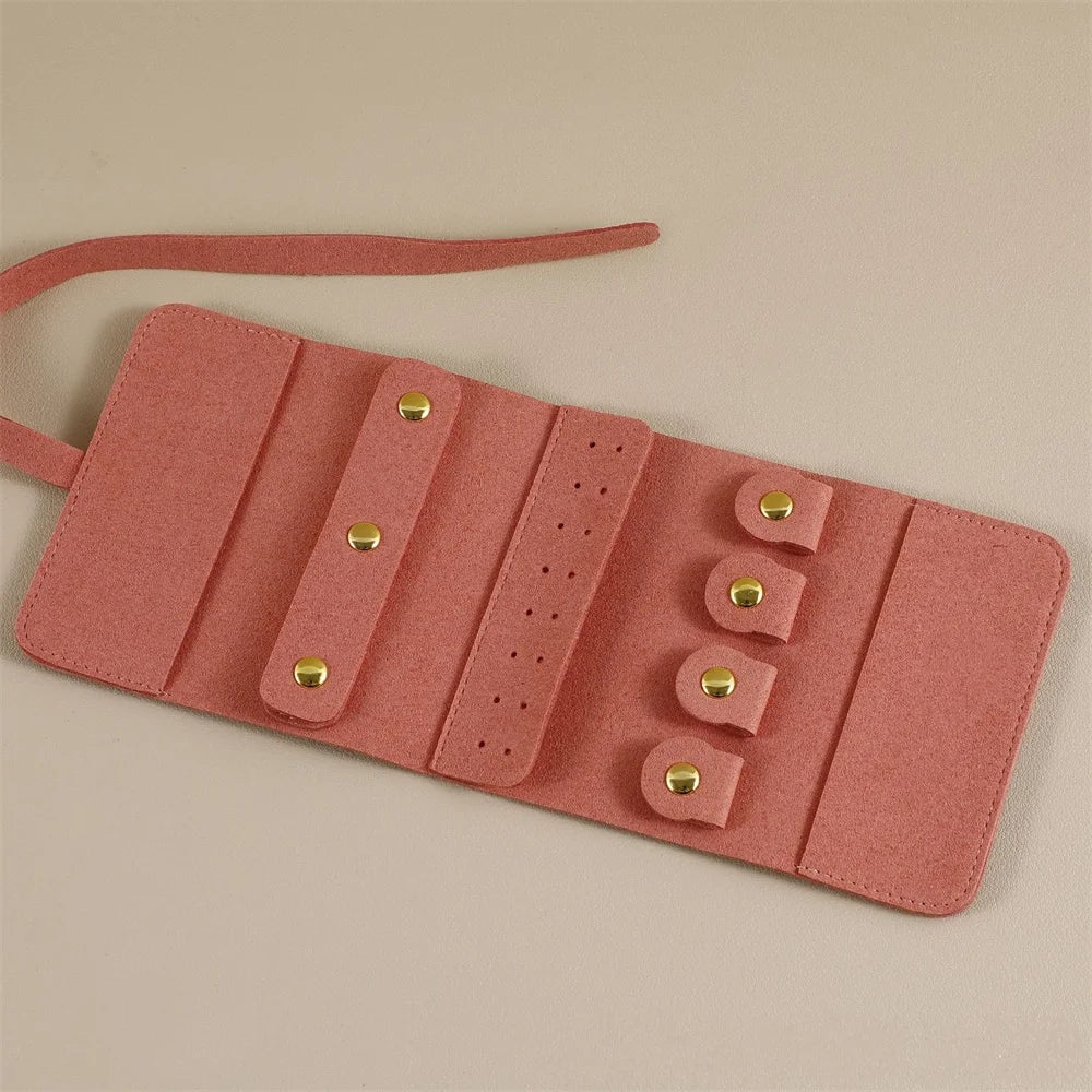 Pochette à bijoux de voyage enroulable – 24 × 10 cm – vue complémentaire 13