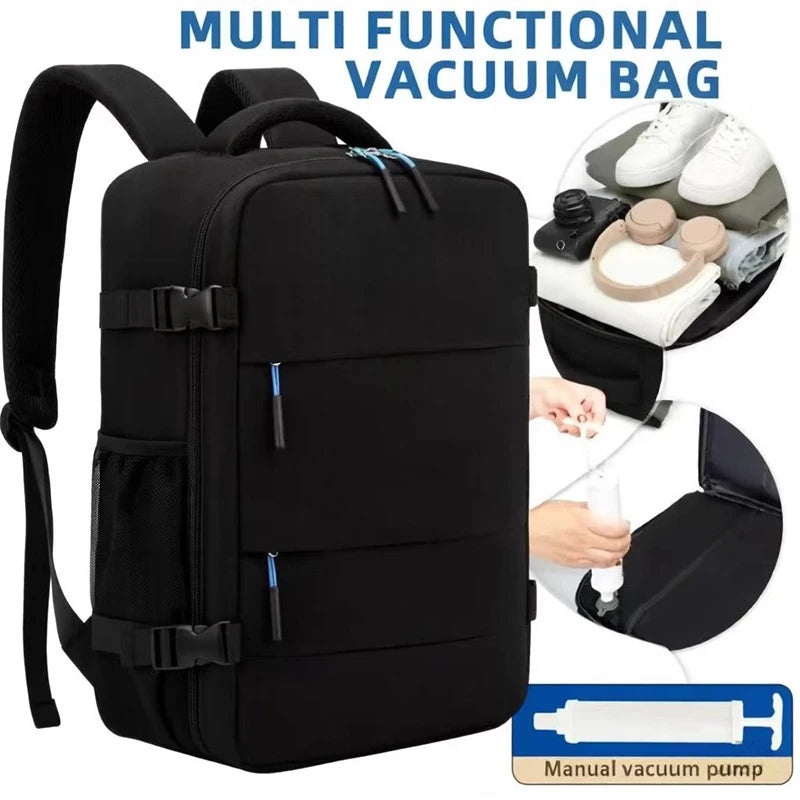 Sac à dos à compression sous vide avec pompe manuelle – 20–35 L – vue complémentaire 10