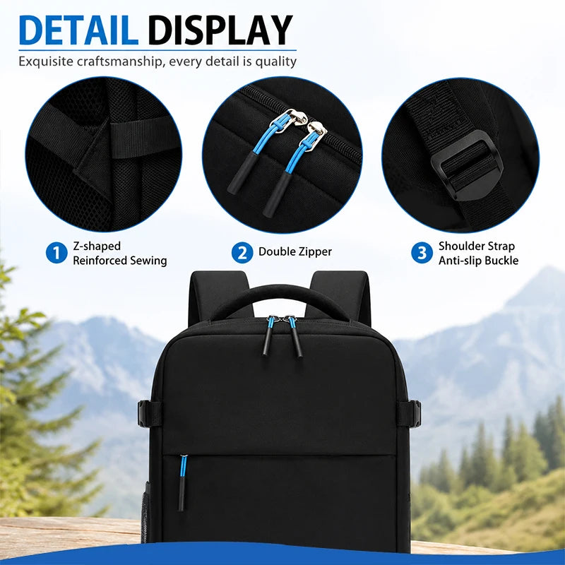Sac à dos à compression sous vide avec pompe manuelle – 20–35 L – vue complémentaire 5