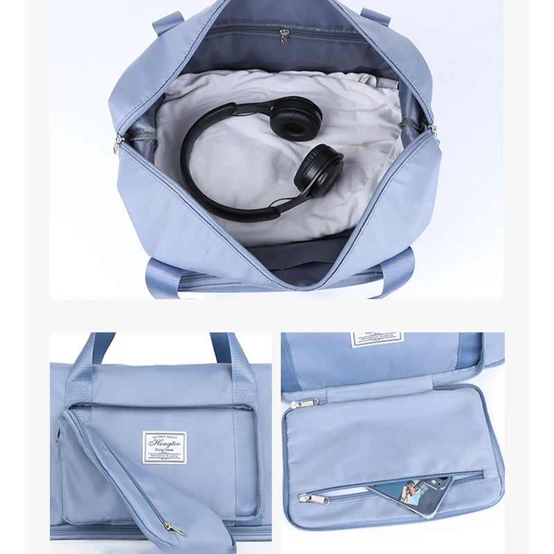 Sac de voyage extensible grande capacité – Modèles pliables – vue complémentaire 4