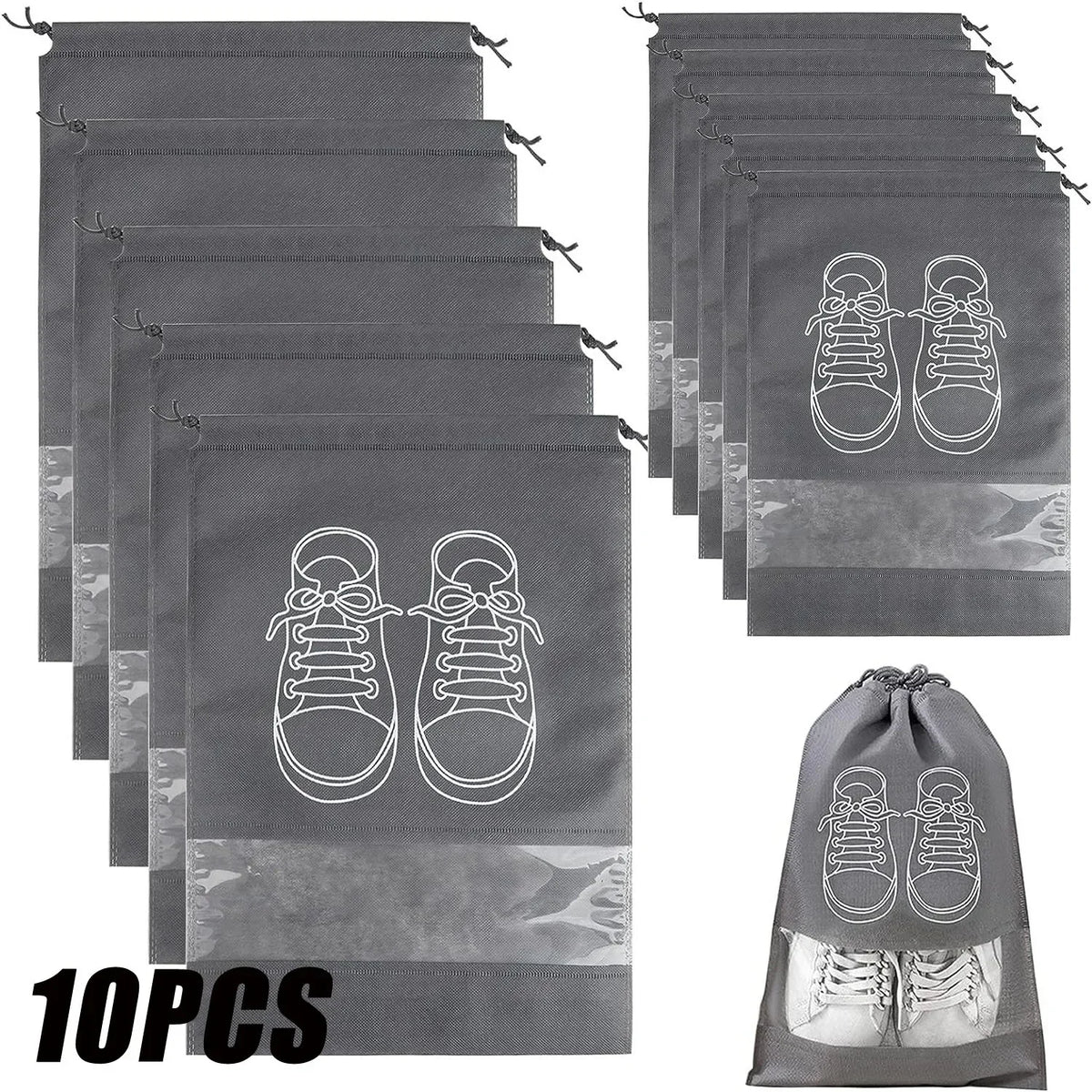 Sacs à chaussures de voyage – Lots de 5 ou 10
