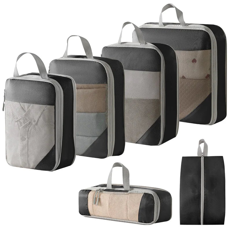 Cubes de compression pour valise – Sets 3, 4 ou 6 pièces – vue complémentaire 15