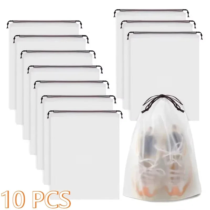 Sacs à chaussures transparents 30 × 40 cm – Lots de 5 ou 10 – vue complémentaire 8