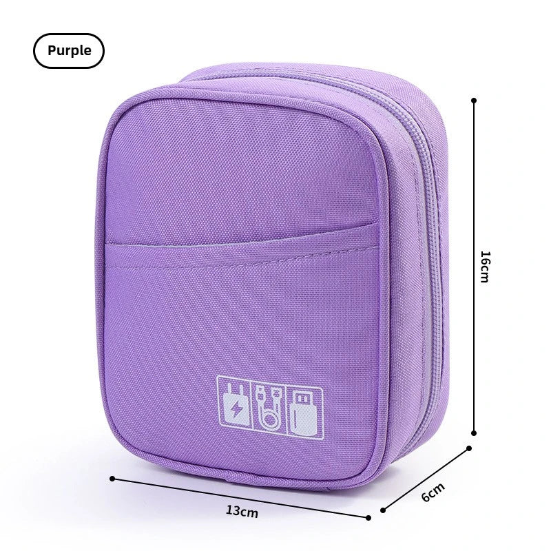 Pochette pour câbles de voyage – 16 × 13 × 6 cm – vue complémentaire 11