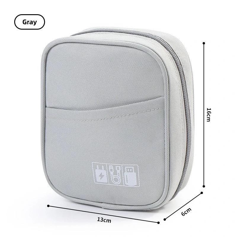 Pochette pour câbles de voyage – 16 × 13 × 6 cm – vue complémentaire 7