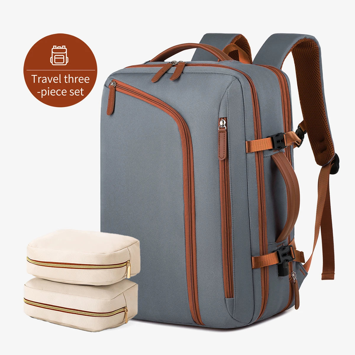 Sac à dos de voyage 20–35 L avec 2 trousses en option – vue complémentaire 9