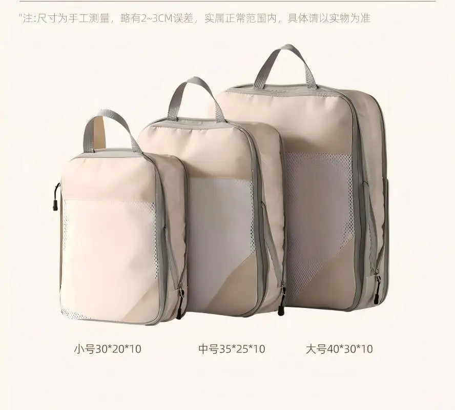Cubes de compression pour valise – Set de 3, 290 g – vue complémentaire 8