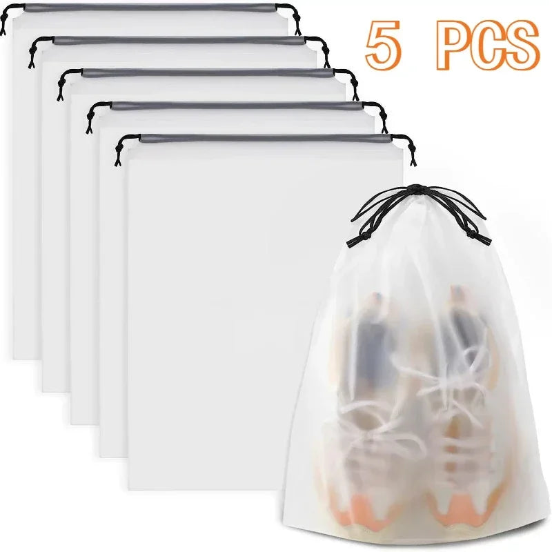 Sacs à chaussures transparents 30 × 40 cm – Lots de 5 ou 10 – vue complémentaire 7
