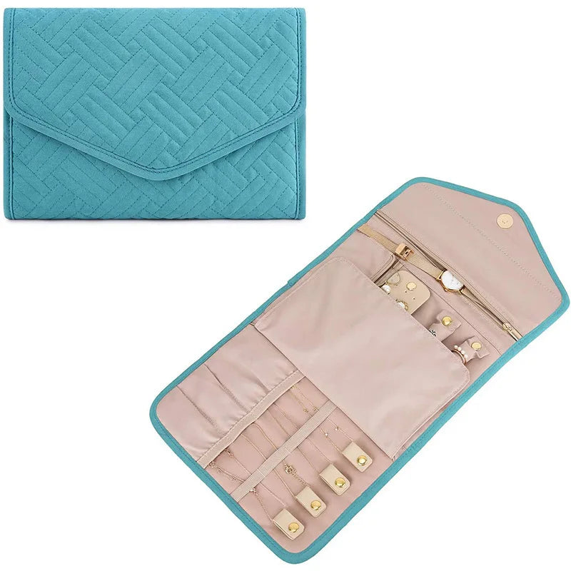 Organisateur de bijoux de voyage pliable – Formats S et L – vue complémentaire 4