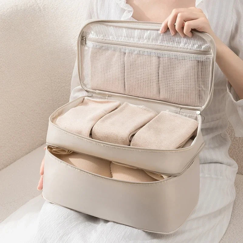 Organisateur de sous-vêtements pour valise – 3-en-1