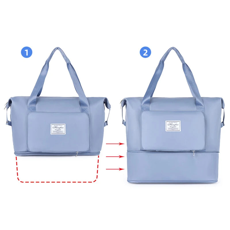 Sac de voyage extensible grande capacité – Modèles pliables – vue complémentaire 5