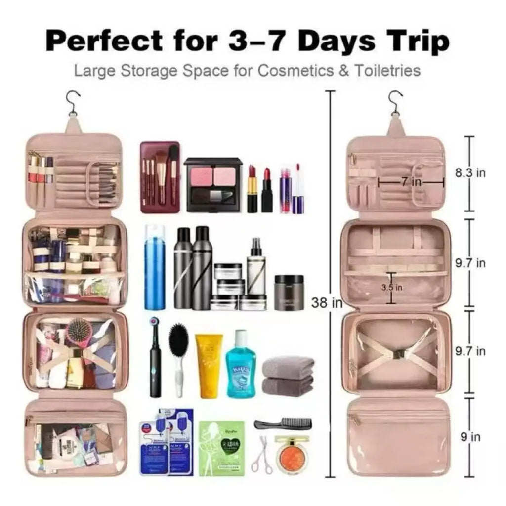 Trousse de toilette de voyage suspendue – vue complémentaire 2