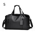 Sac de voyage noir à bandoulière – Formats S et L – vue complémentaire 7