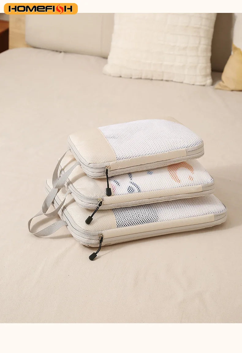 Cubes de compression pour valise – Set de 3, 290 g – vue complémentaire 6