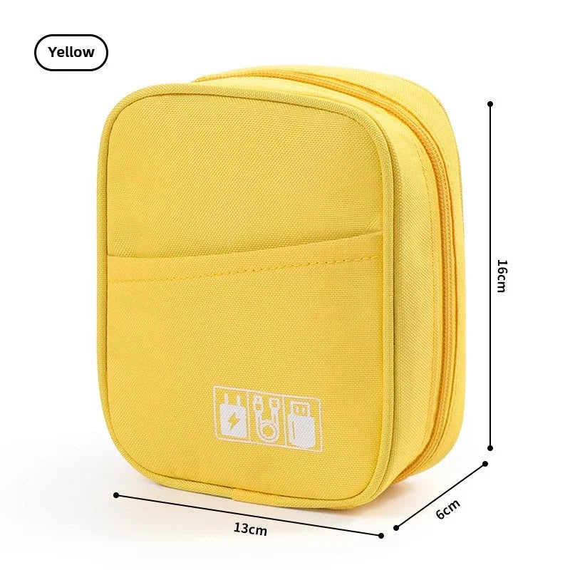 Pochette pour câbles de voyage – 16 × 13 × 6 cm – vue complémentaire 8