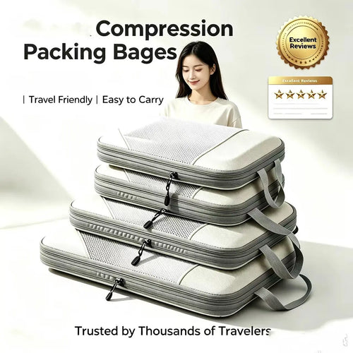 Cubes de compression pour valise – Sets 3, 4 ou 6 pièces