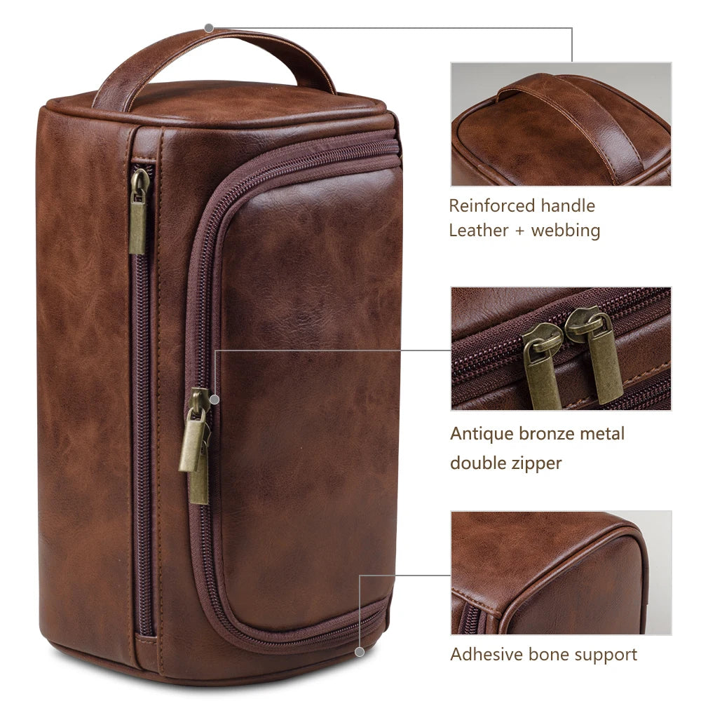 Trousse de toilette de voyage structurée – 25 × 13 × 13 cm – vue complémentaire 2