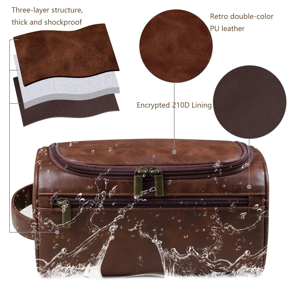 Trousse de toilette de voyage structurée – 25 × 13 × 13 cm – vue complémentaire 4