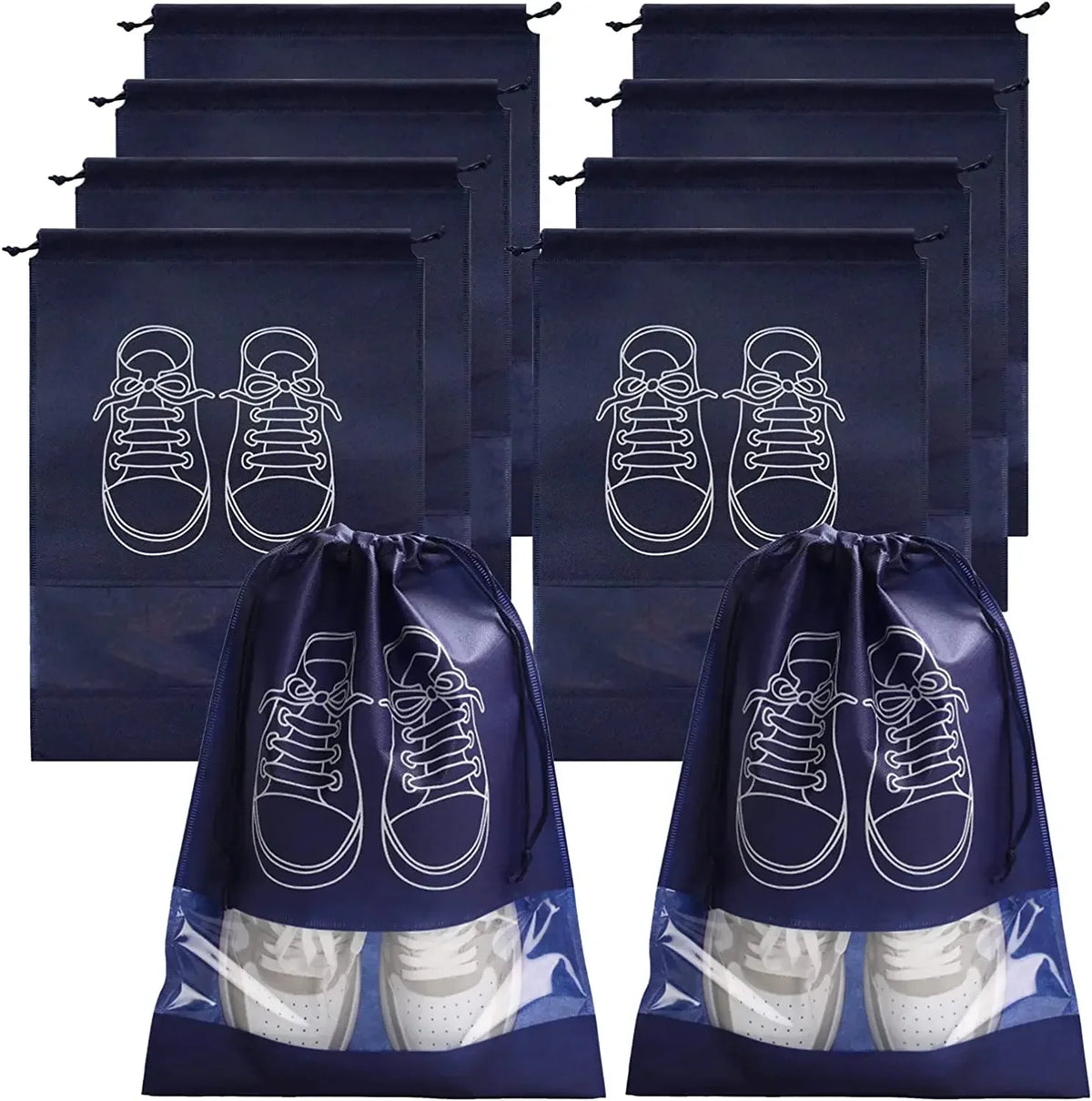 Sacs à chaussures de voyage – Lots de 5 ou 10 – vue complémentaire 9