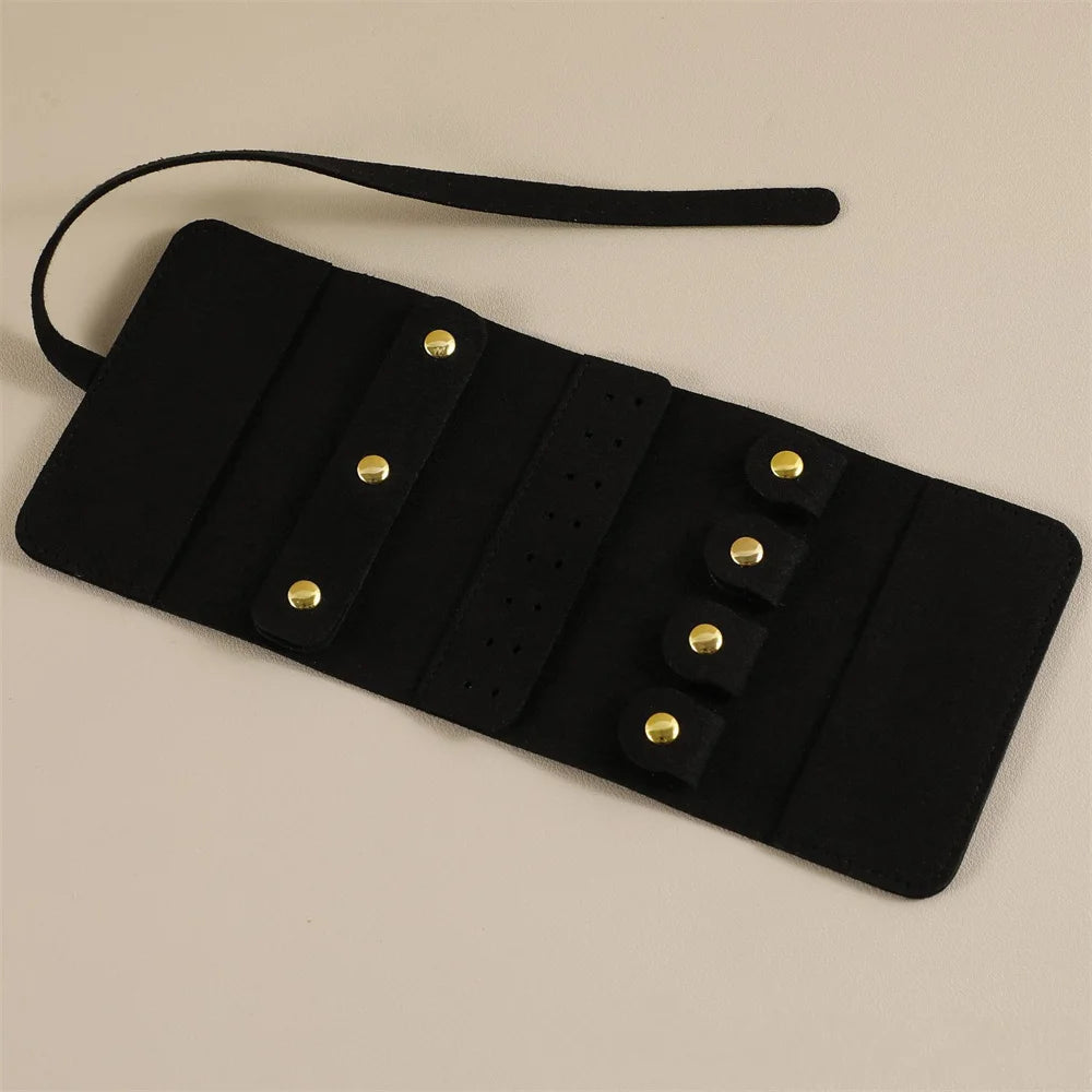 Pochette à bijoux de voyage enroulable – 24 × 10 cm – vue complémentaire 18