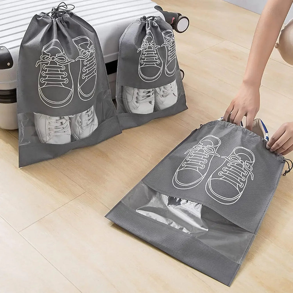 Sacs à chaussures de voyage – Lots de 5 ou 10 – vue complémentaire 4