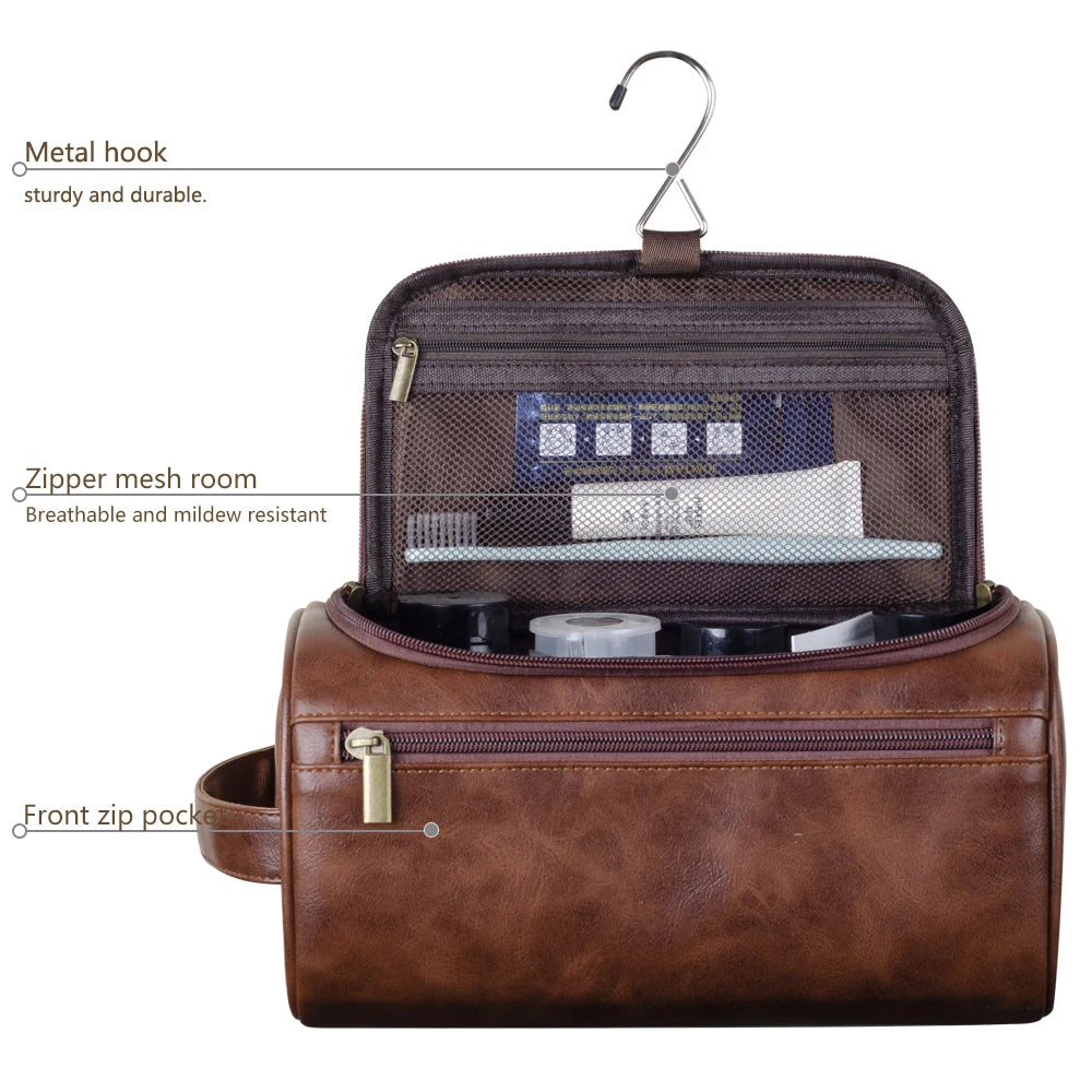 Trousse de toilette de voyage structurée – 25 × 13 × 13 cm – vue complémentaire 3