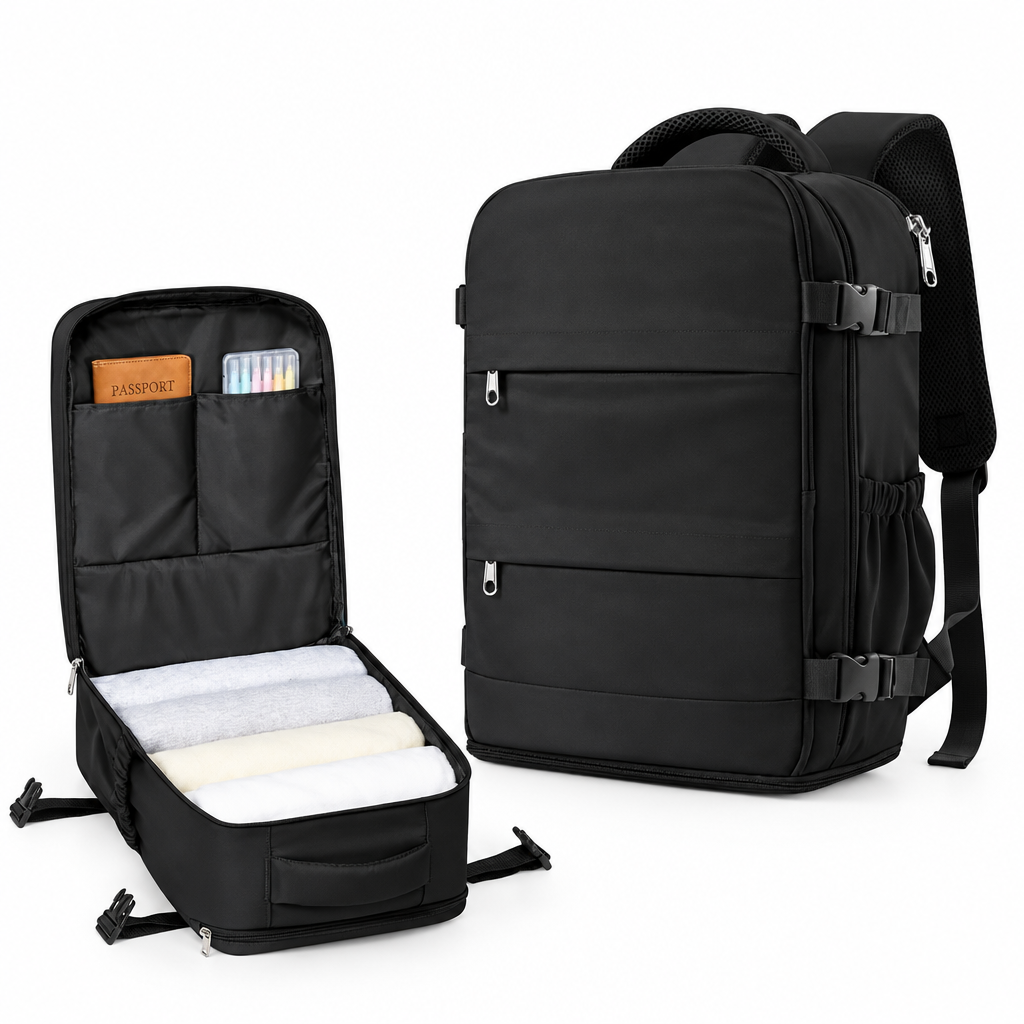 Sac à dos cabine 40 × 30 × 20 cm avec poche ordinateur – vue de détail 3