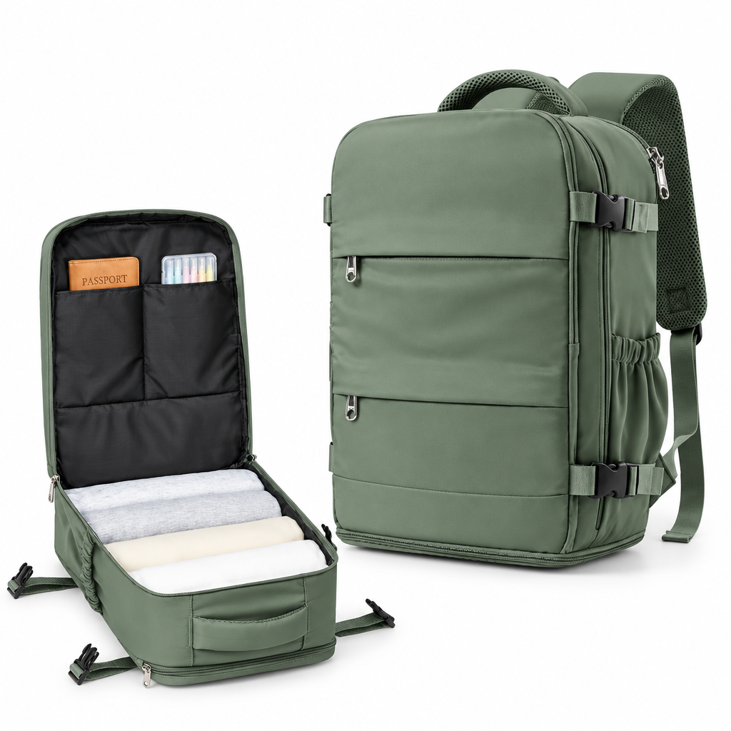 Sac à dos cabine 40 × 30 × 20 cm avec poche ordinateur – vue de détail 2