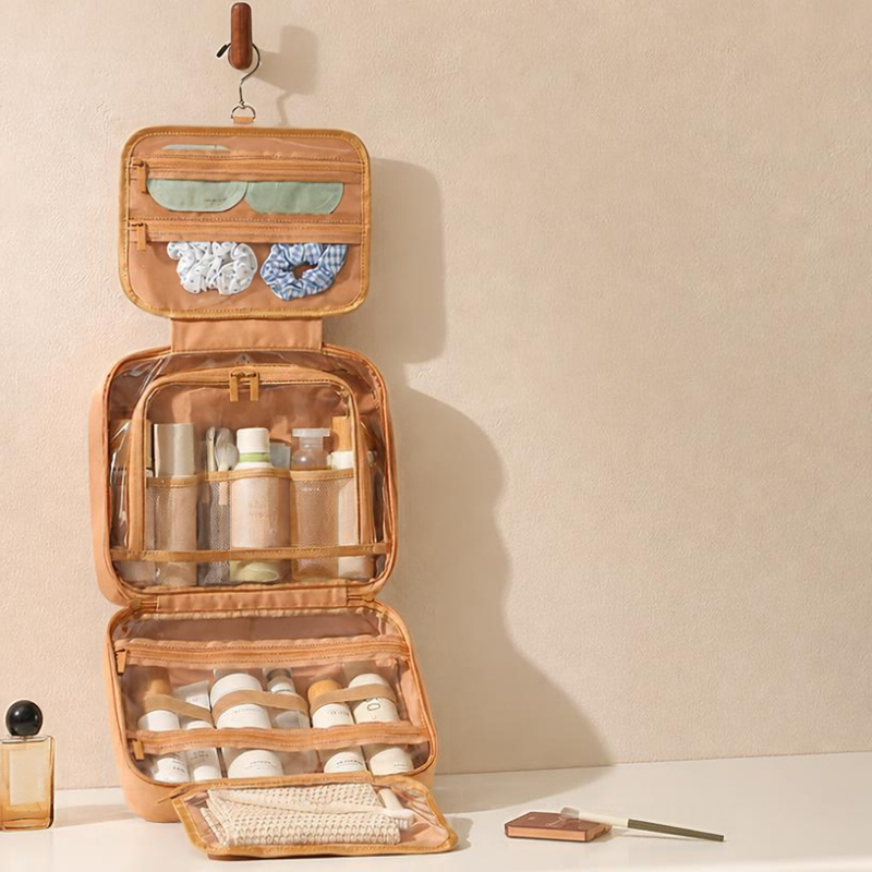 Trousse de toilette de voyage suspendue 30 × 22 × 12 cm – vue de détail 1